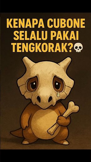 Why Does Cubone Always Wear a Skull on Its Head? 😢💀