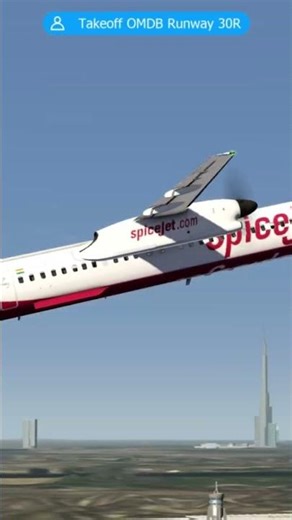 𝗦𝗽𝗶𝗰𝗲𝘁 𝗝𝗲𝘁 | #q400 #spicejet #aeroflyfsglobal #spicejet #india #avation #maduraiairport