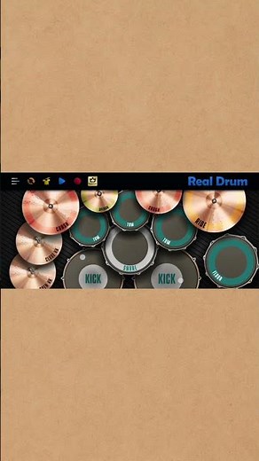 mobile drum tutorial | #realdrum