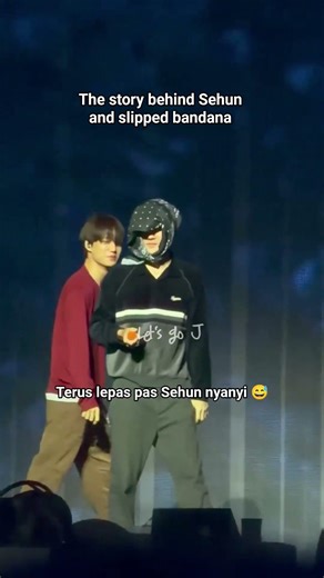 story di balik #sehun & bandana yg lepas #Chanyeol iseng bgt 🤣 #세훈 #카이 #수호 #엑소 #도경수 #찬열 #shorts #fyp