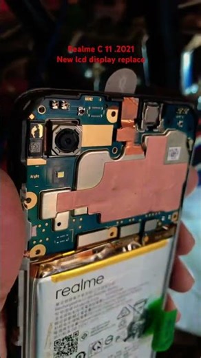 Realme C11 2021 new LCD display replace screen