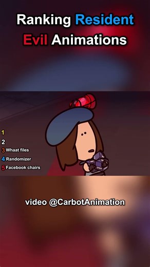 Ranking Resident Evil Animations #re1 part 4
