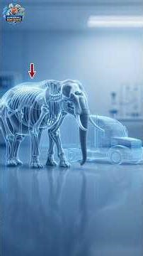 Hathi ki haddiyan kyun nahi tootti? Itna weight kaise uthata hai! (Hairan Kun Sach) #shorts