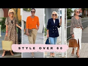 Fashion Over 60 | Chic & Elegant Looks!