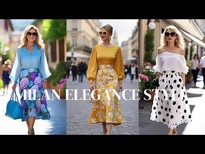 Best of Milan Street Fashion Looks 2025 - Elegance of Italian Outfits