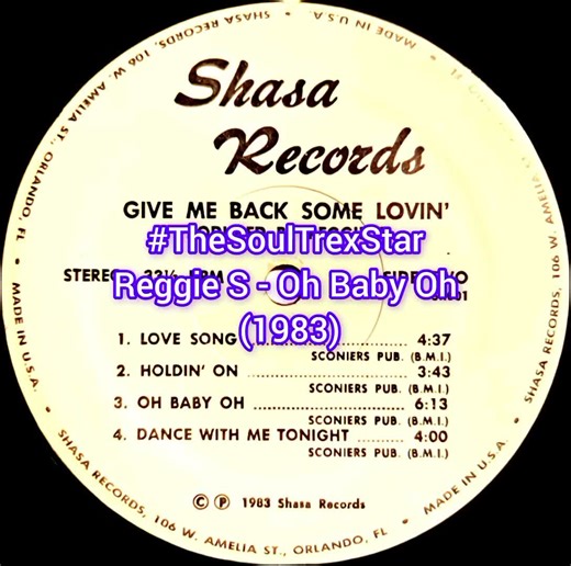 Reggie S - Oh Baby Oh (1983) #metrofmcollectorscorner