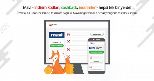 Mavi cashback, indirim kodları ve kampanyaları - Her Mavi mağazasında tasarruf et - Picodi.com