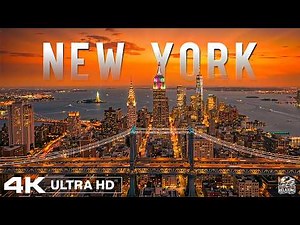 NYC 2026 4K 🌃 🇺🇸 ✨ Manhattan Skyline, Times Square & The City That Never Sleeps