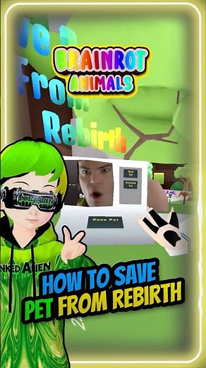Almost Lost Everything to Rebirth in Brainrot Animals #brainrotanimals #gaming #shorts