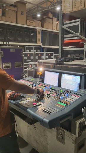 Midas Pro6 Digital Mixing console. #midas #livesound