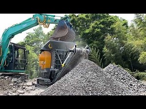 ミニジョークラッシャー 15mmアンダー コンガラ破砕