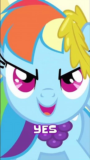 Rainbow Dash saves the day... or does she?! #MyLittlePony #MLP #PonyFail #MLPFIMS1E26 #rainbowdash