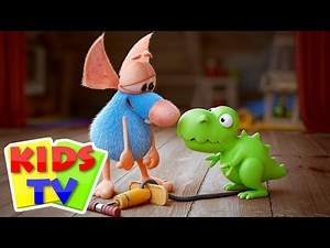 Dinosaur & More Non Stop Rattic Mini Episodes, Funny Comedy Cartoons for Kids - Videos For Kids