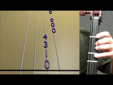 Learn Lightly Row on Cello - How to Play Tutorial