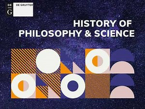 History of Philosophy and Science De Gruyter