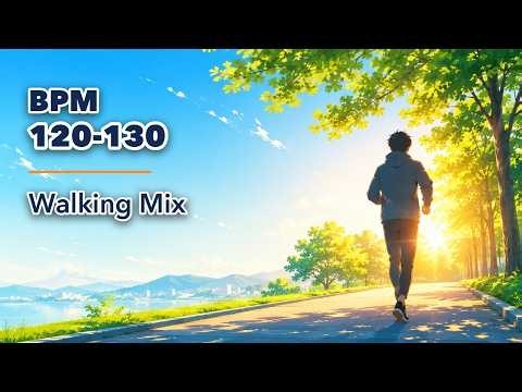Walking Workout Music 120-130 BPM | 30 Min Upbeat Mix for Treadmill & Brisk Walking