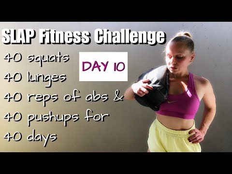 7th Annual SLAP Fitness Challenge - Day 10