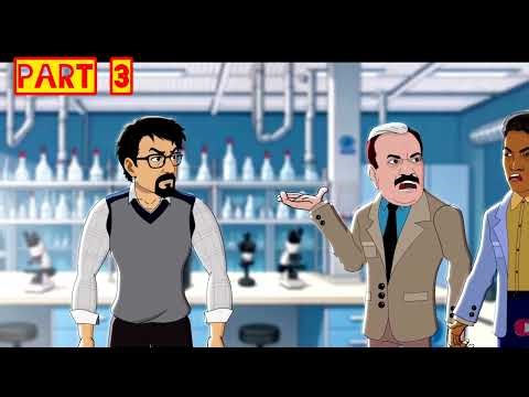 CiD Episode 3।CID cartoon animated spoof(funny)