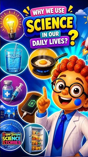 Science Is Everywhere?!😱Everyday Life Explained! #scienceforkids #sciencefacts #supersimplescience