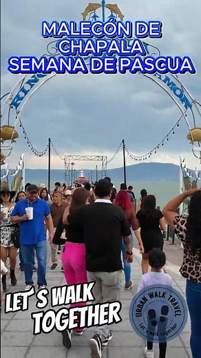 Así se vive el Hermoso LAGO de CHAPALA en Semana de Pascua 🥰 #travel #mexico #reels #reel# explore