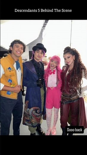 Descendants 5 Behind the Scenes. descendants wicked wonderland. Kylie cantrall . Malia baker #disney