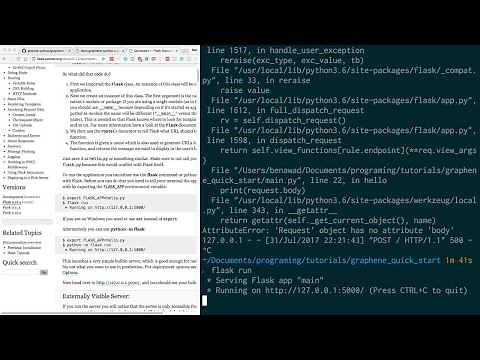 Build a Super Simple GraphQL Server in Flask with Graphene