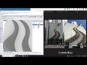 Rhino Architecture Modeling how to design parametric wall