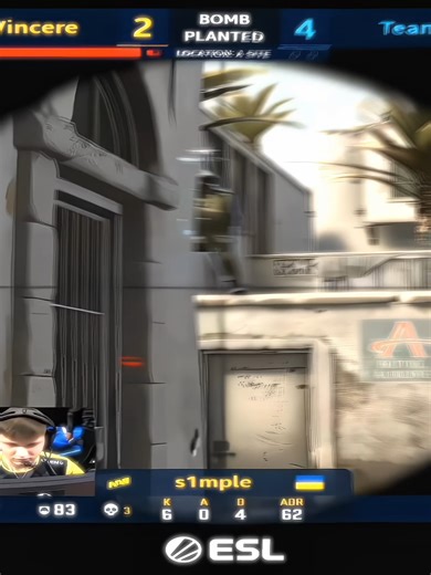 S1mple's 1vs4 Clutch - A Dangerous Play