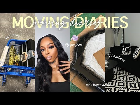 moving vlog! sunday reset — diy projects, cleaning, ross home finds, apt updates & more!
