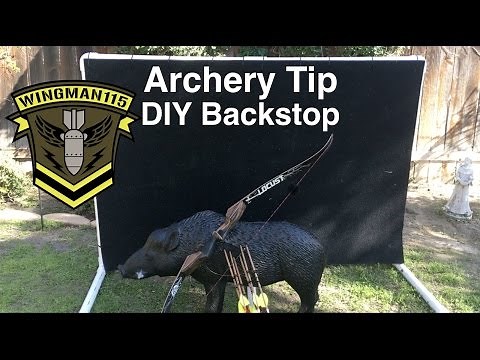 Archery Tip - DIY BackStop