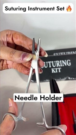 Basic Suturing Instrument Set of 3 for Clinical Use #shortsfeed