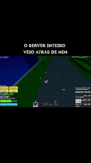 Server inteiro querendo me matar kkkk #xboxone #roblox #bloxfruits