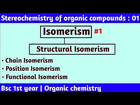 Isomerism | Stereochemistry of organic compounds - bsc 1st year organic chemistry | by Chemboost