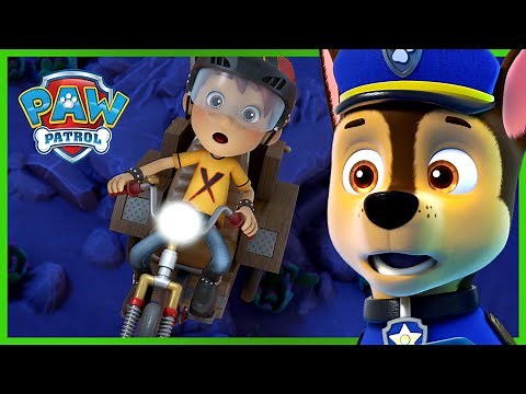 Night Rescue! Chase and Skye Save Daring Danny! - PAW Patrol Rescue Episode - Cartoons for Kids!