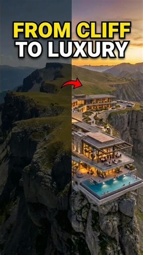 Extreme Cliffside Resort Construction | Mountain Luxury Hotel