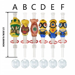 [Hot Item] Glass Nectar Collector for Dabs Wax Glass Tip Replacement