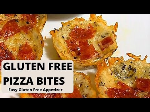 GLUTEN FREE PIZZA BITES | Easy Gluten Free Appetizer