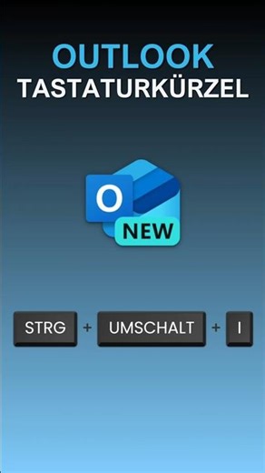Outlook - Mit Tastaturkürzel Zum Posteingang wechseln #outlook #shortcuts #shorts