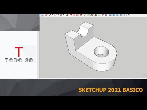 SKETCHUP TUTORIAL-MODELADO BASICO A EXPERTO PRACTICA 1 SKETCHUP FIGURAS 2D A 3D, SKETCHUP 2D TO 3D