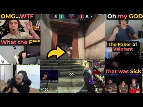 Valorant Pros/streamers Reacts To T1 Meteor INSANE 1v2 CLUTCH Against G2