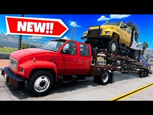 Checking Out This Incredible NEW Workhorse Truck Mod in BeamNG Drive!