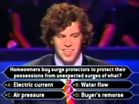 Who Wants to Be a Millionaire? (USA) - Chase Sampson's Epic Failure