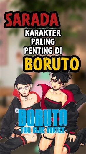 Sarada Uchiha Power Up Paling Gila