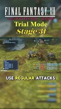 FFXII: Trial Mode - Stage 31 #ffxii #zodiacage #finalfantasy