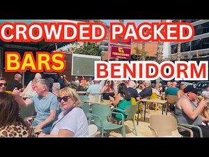 Benidorm LIVE Webcam Bars 🍹Best Things to Do BENiDORM | 4K Walking Tour 🤗🇪🇸