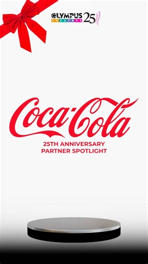 We couldn't have made it to our 25th Anniversary without some of our amazing partners. Thanks, Coca-Cola for always being there! | Olympus Theatres