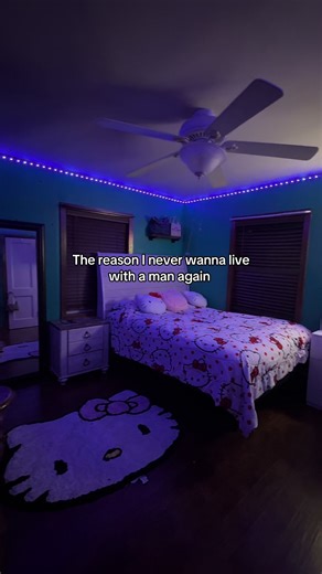 Hello Kitty > A Man #hellokitty #hellokittylover #cozybedroom