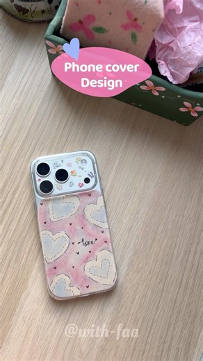 Join me✨Phone case design idea 💕 #diy #phonecase #shorts