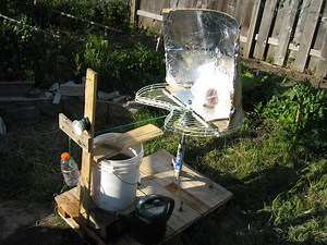 Adapt a Clock Today! Cheap Trackers Boost Solar Panel and Solar Cooker Performance.