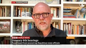 Today's #January6thHearing testimonies were important because they showed the America public where the GOP stands in this moment. There are very few Bowers or Raffenspergers left in the Republican Party to protect our democracy. LP co-founder Rick Wilson explains on BBC. | The Lincoln Project